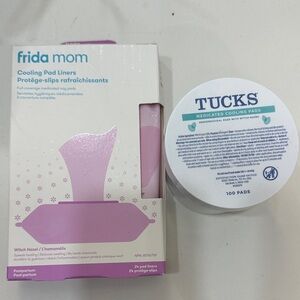 2 for $15 Tucks and frida mom Cooling Pad Liners - Light Pink